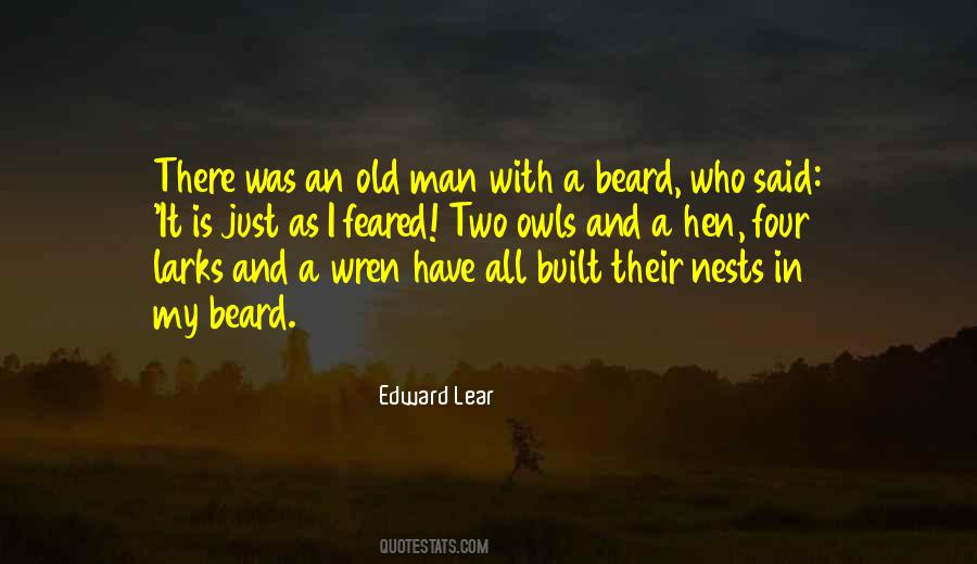 Man Beard Quotes #905638