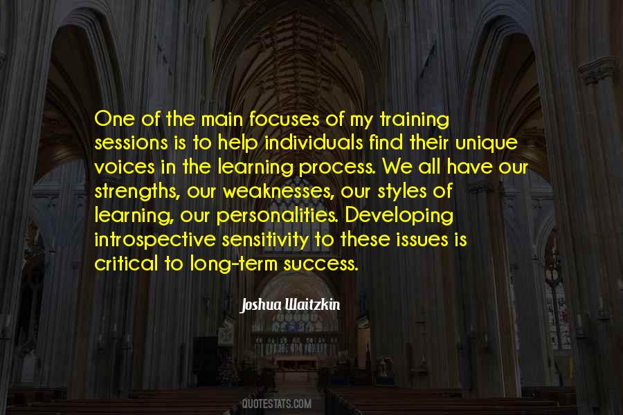 Training Process Quotes #1378393