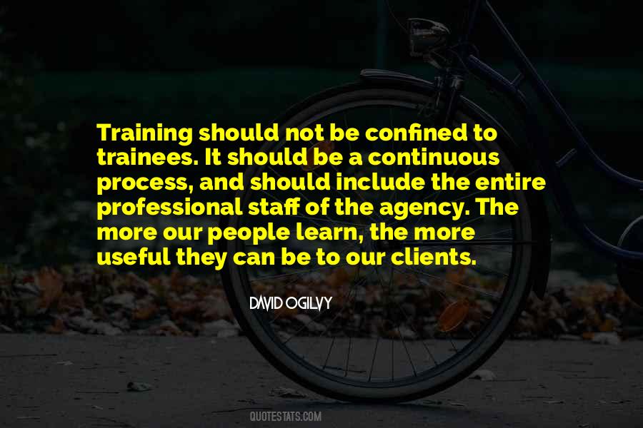 Training Process Quotes #1490981