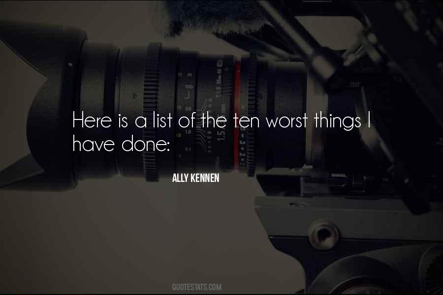 The Ten Worst Quotes #1204650