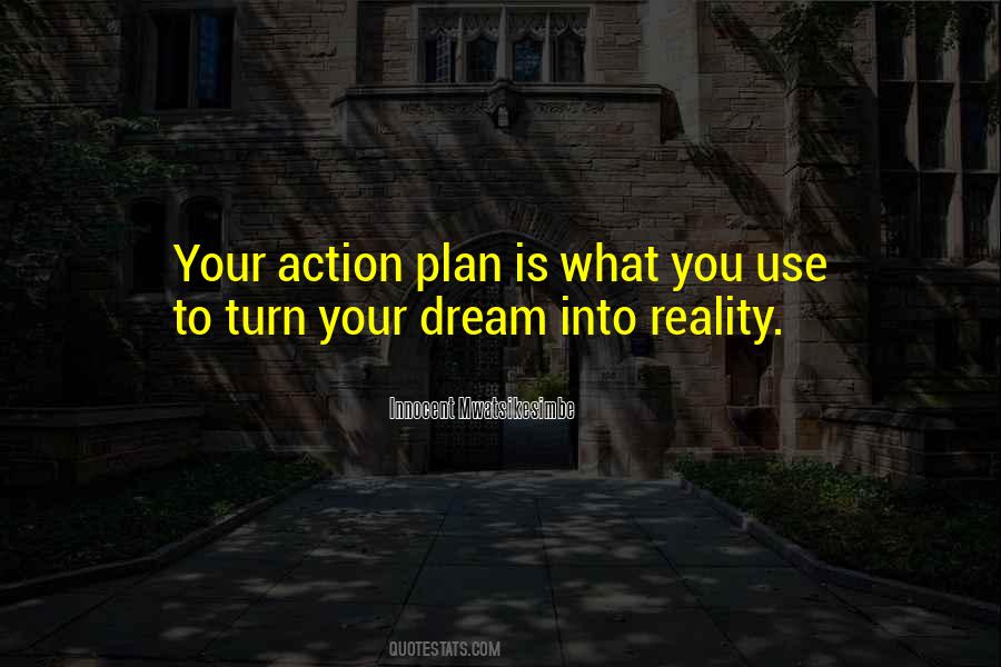 Dream Plan Quotes #1291215