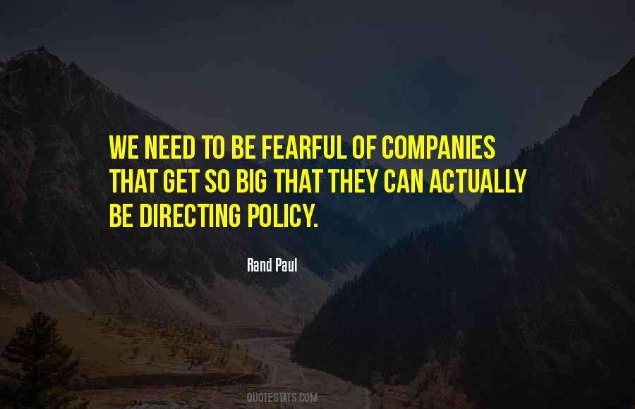 Big Company Quotes #1010751