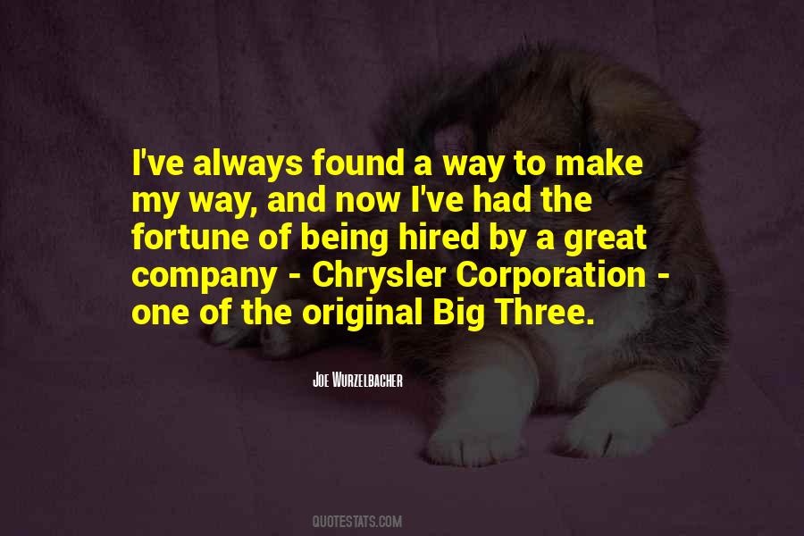 Big Company Quotes #13085