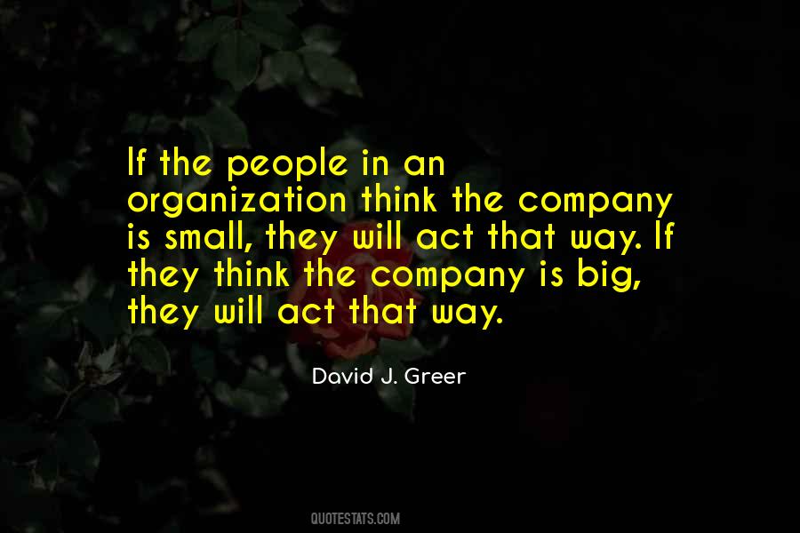 Big Company Quotes #725245