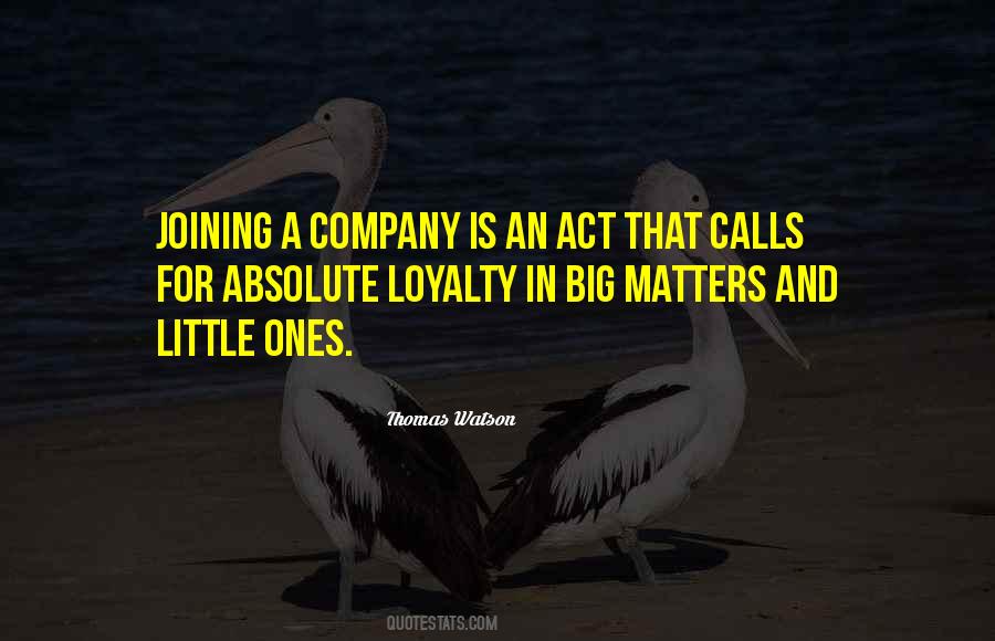 Big Company Quotes #773501