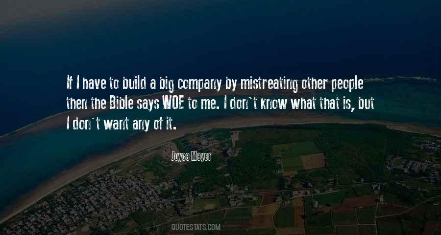 Big Company Quotes #999304