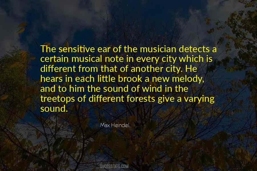Sound Of Wind Quotes #1227727