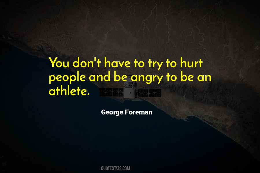 Hurt Athlete Quotes #89062
