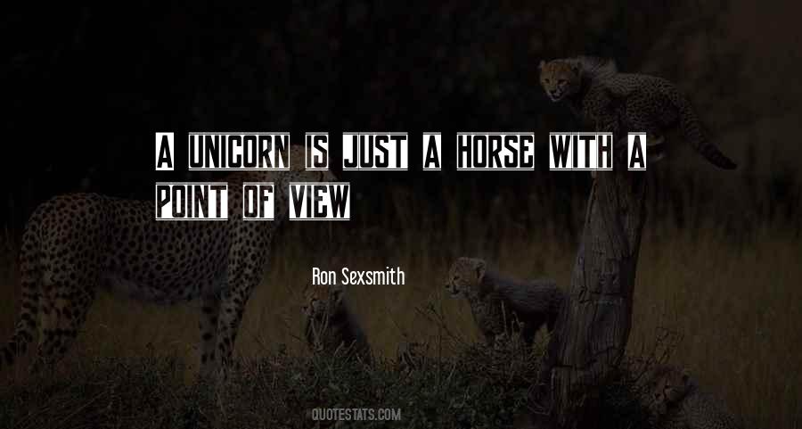 Horse View Quotes #1525186