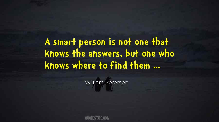A Person Is Smart Quotes #217820