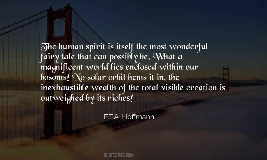 Quotes About Hoffmann #468146