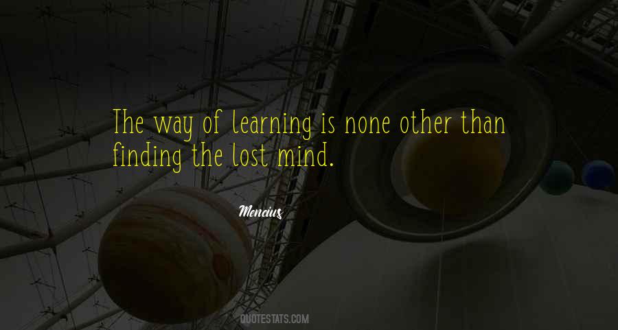 Lost Mind Quotes #1270801