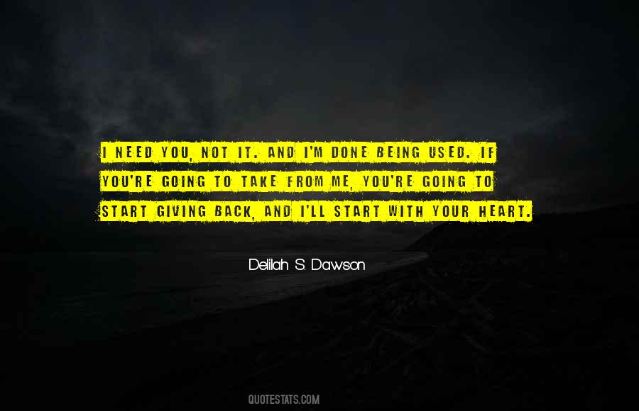 Giving From Your Heart Quotes #1027425