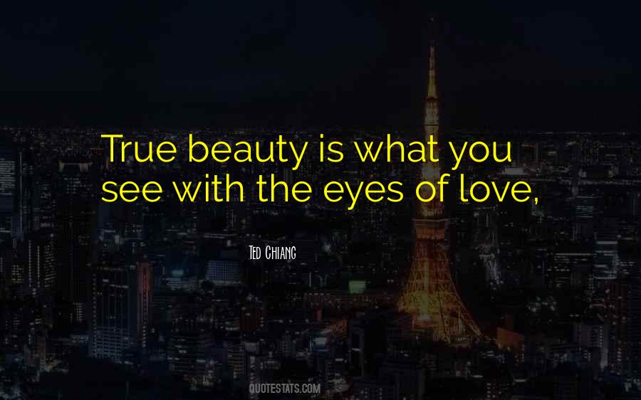 Quotes About The Eyes Of Love #1106764