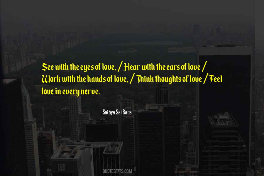 Quotes About The Eyes Of Love #1507882