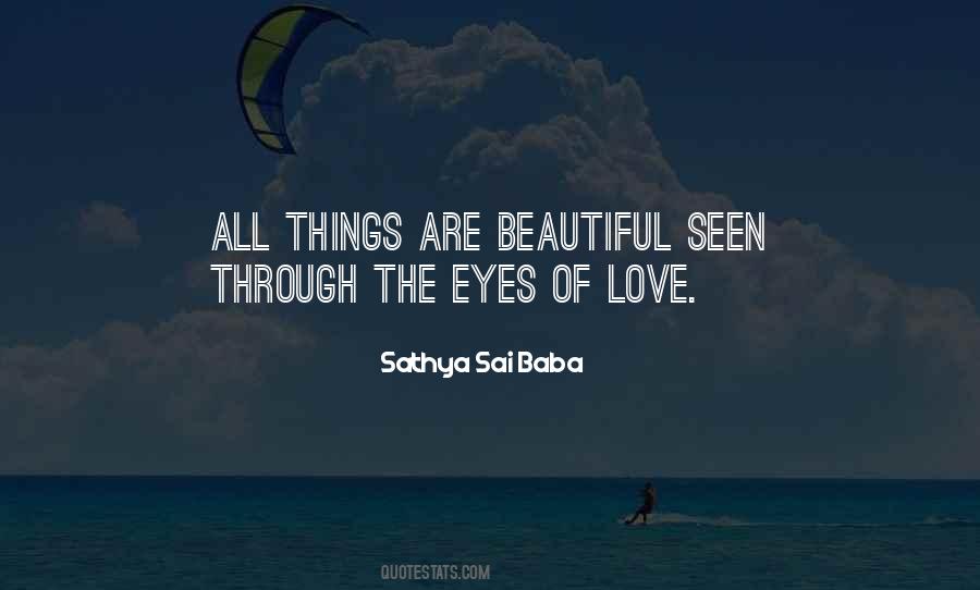 Quotes About The Eyes Of Love #1850481