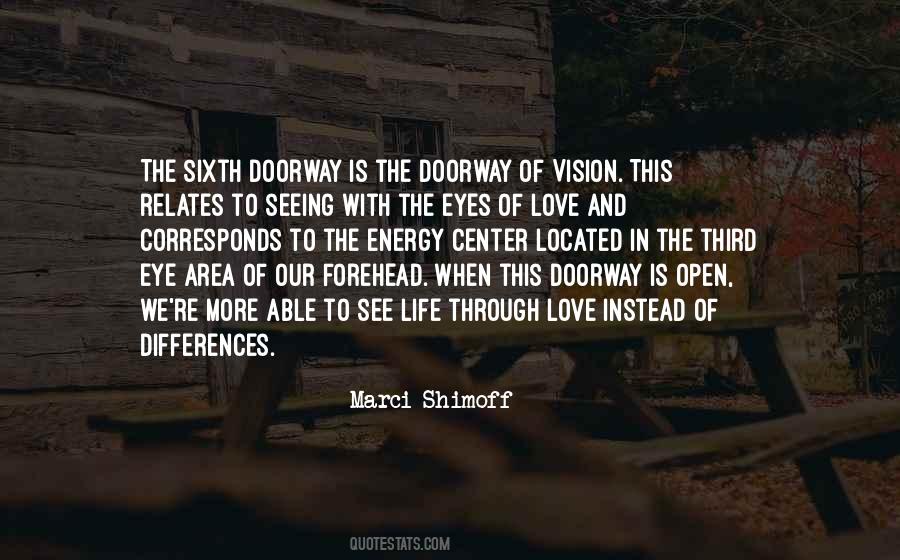 Quotes About The Eyes Of Love #44209