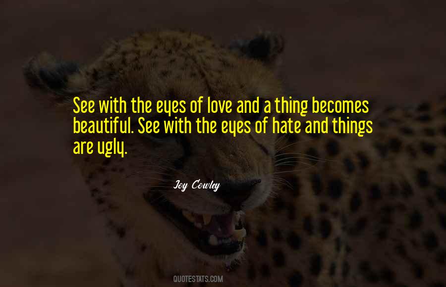 Quotes About The Eyes Of Love #469734