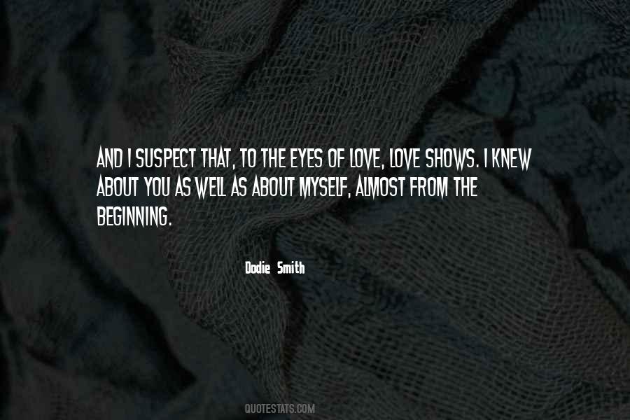 Quotes About The Eyes Of Love #942463