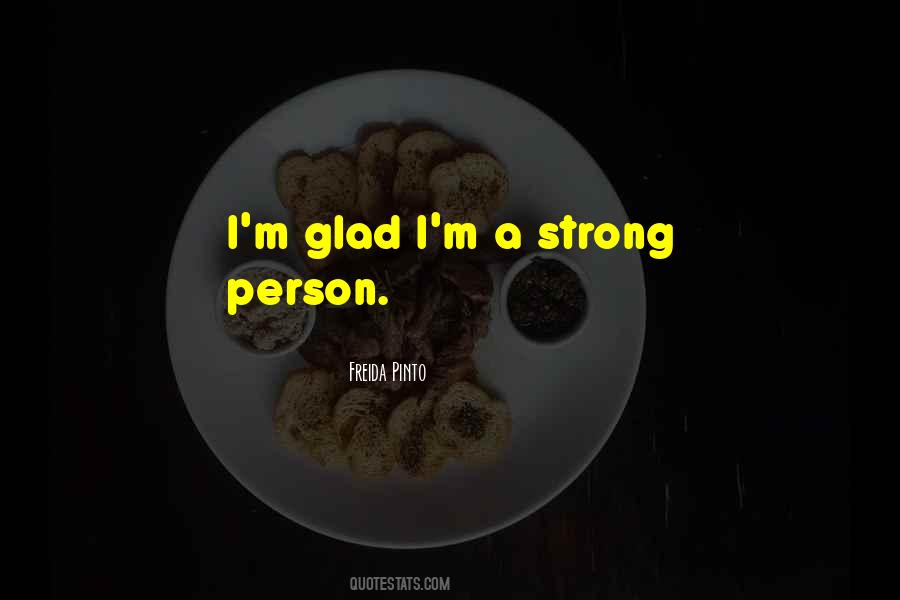 A Strong Person Quotes #1317069