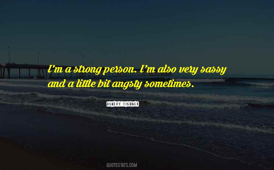 A Strong Person Quotes #1387387