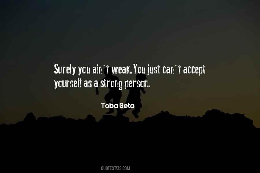 A Strong Person Quotes #1596360