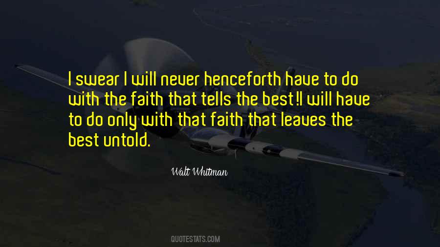 The Faith Quotes #1066425