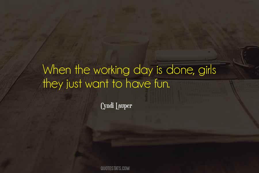 Work Girl Quotes #641696
