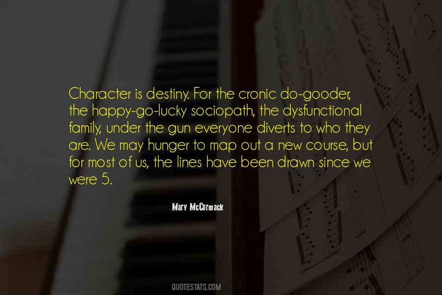 Character Is Destiny Quotes #183942
