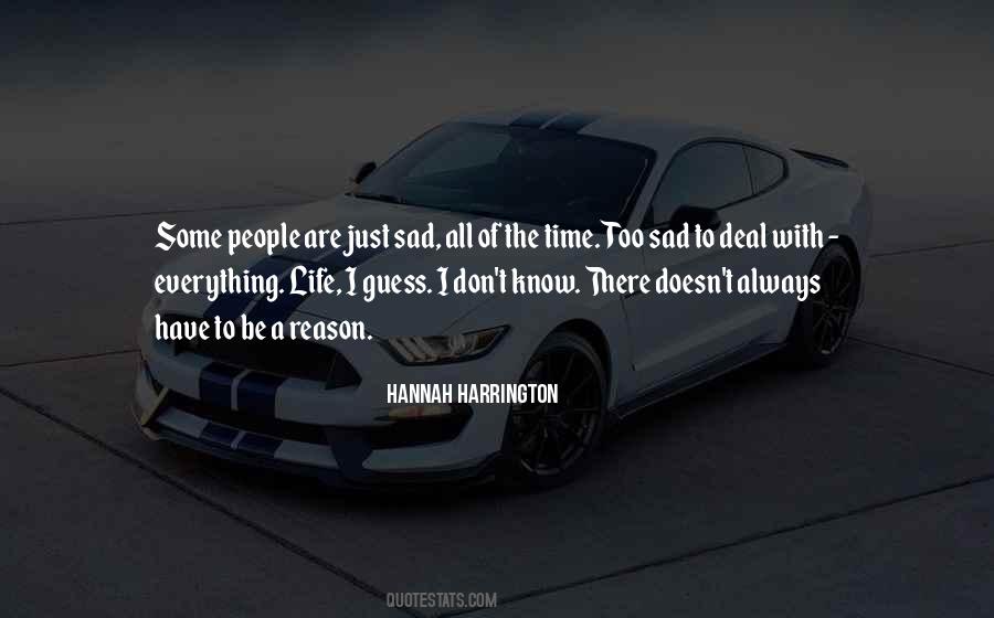 Time Sad Quotes #1272420