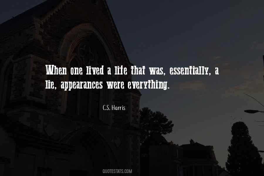 Everything Was A Lie Quotes #1422532