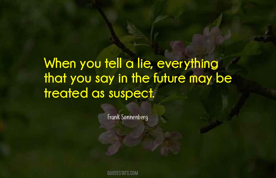 Everything Was A Lie Quotes #803069
