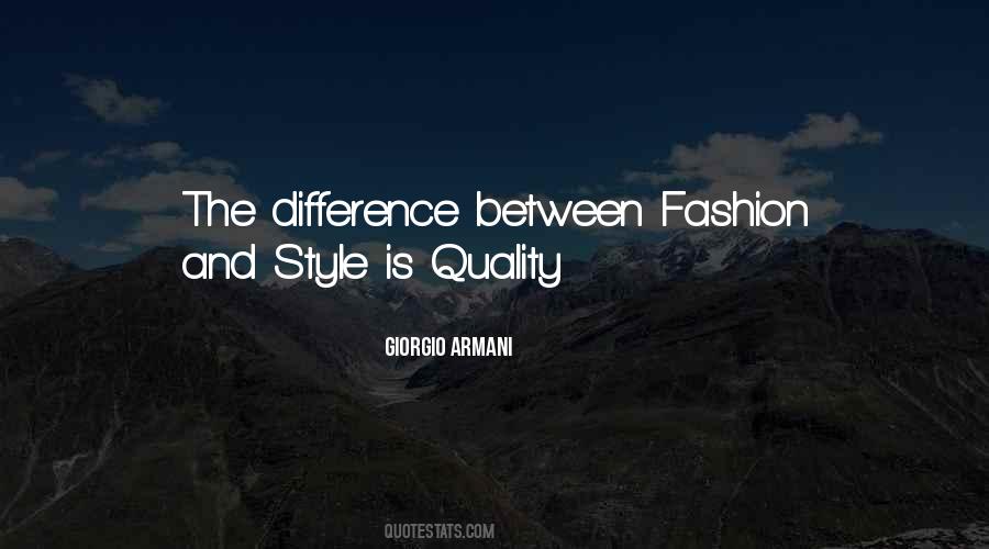 Fashion Quality Quotes #1036515