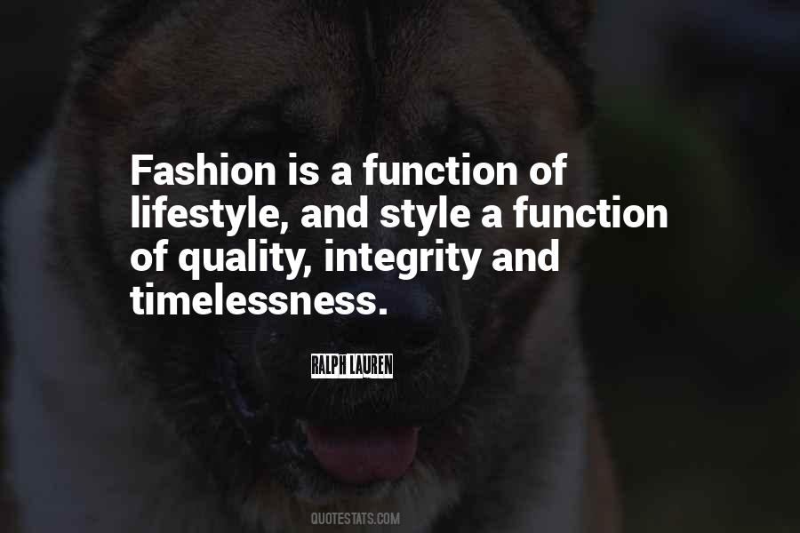 Fashion Quality Quotes #1746701