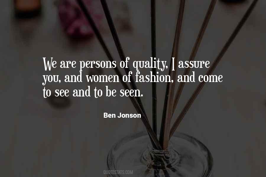 Fashion Quality Quotes #547569