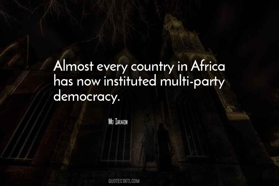 Country Party Quotes #1143712