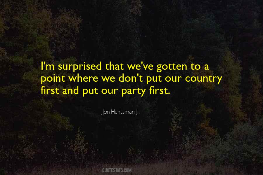 Country Party Quotes #1171077