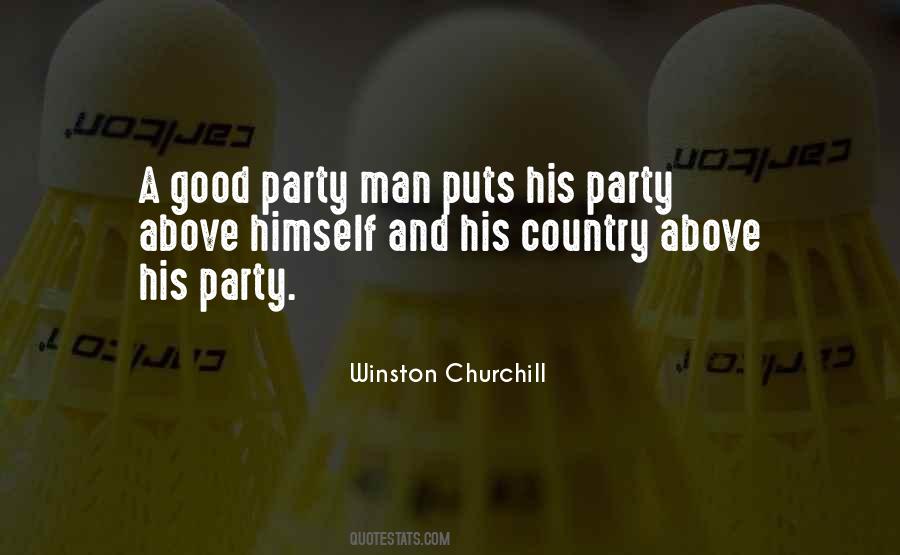 Country Party Quotes #1425776