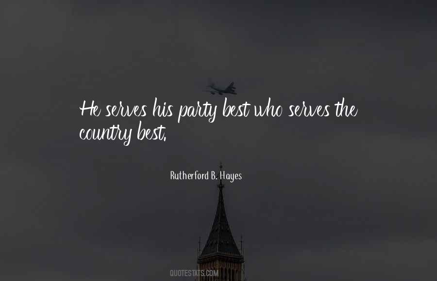 Country Party Quotes #1614854