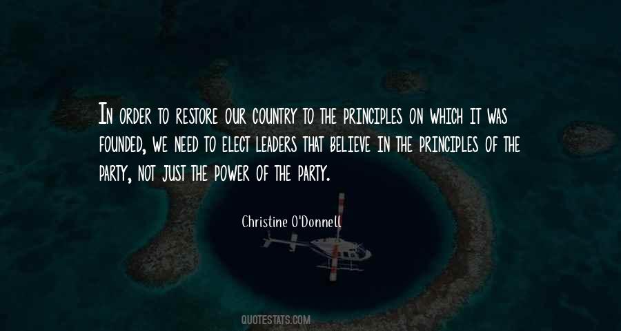 Country Party Quotes #1640272