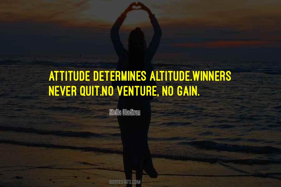 Altitude And Attitude Quotes #1624388