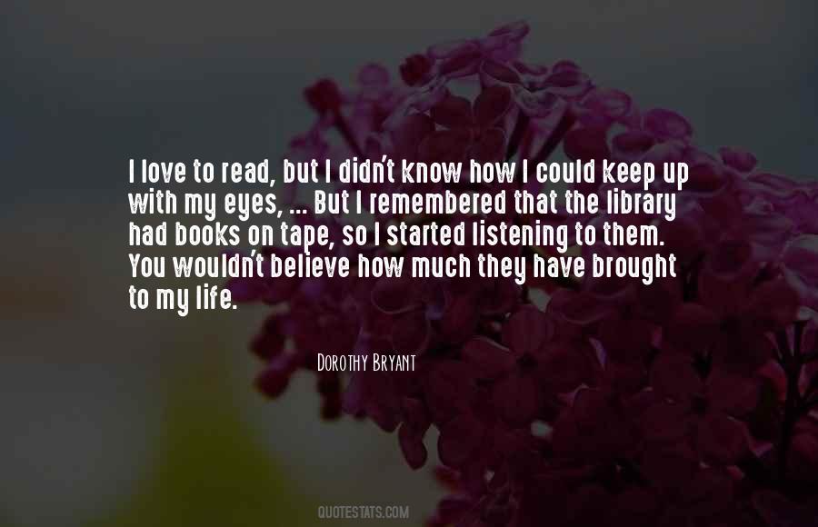 I Love To Read Books Quotes #412530