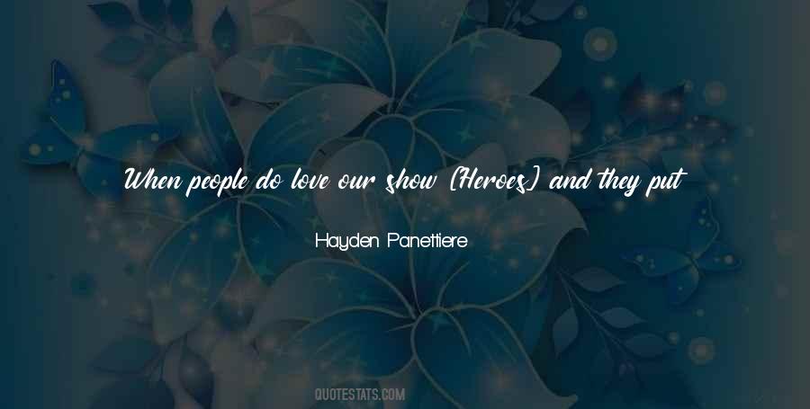 Heroes Love Quotes #1263386