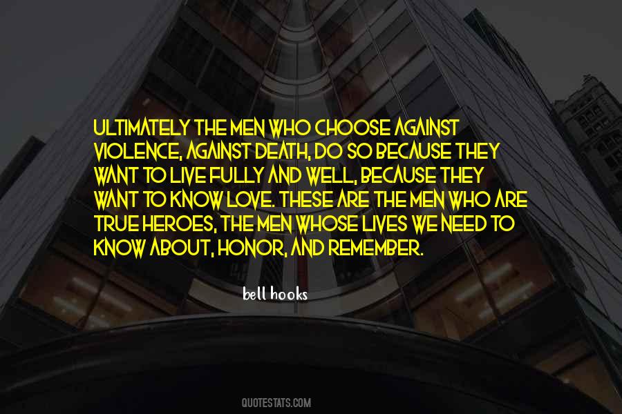Heroes Love Quotes #36455