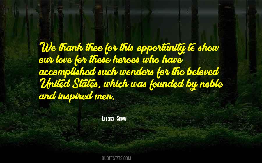 Heroes Love Quotes #410719