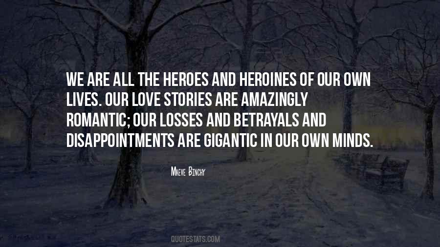 Heroes Love Quotes #506724
