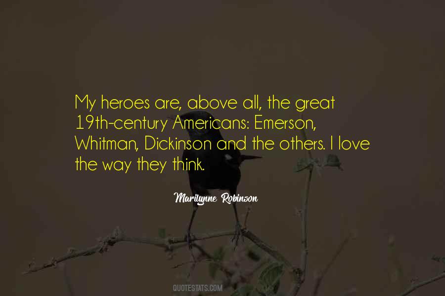 Heroes Love Quotes #90913