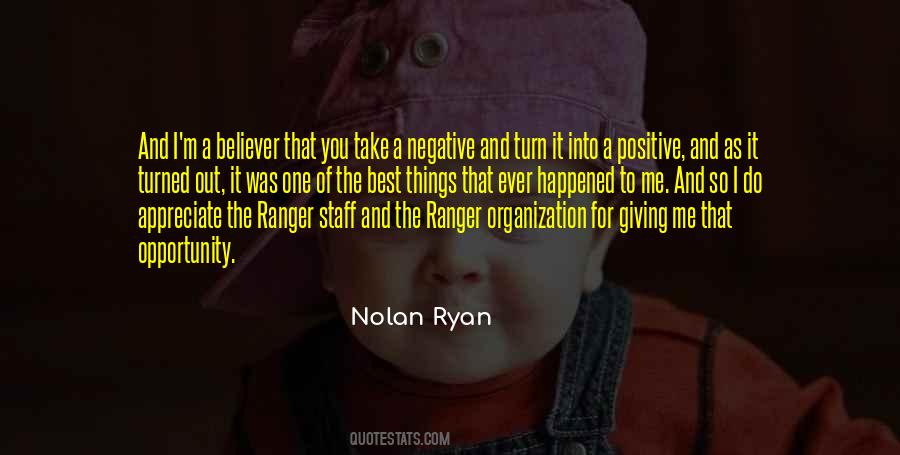 Negative To A Positive Quotes #1310877