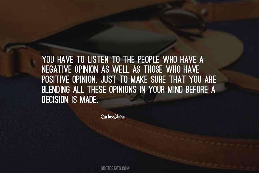 Negative To A Positive Quotes #975668