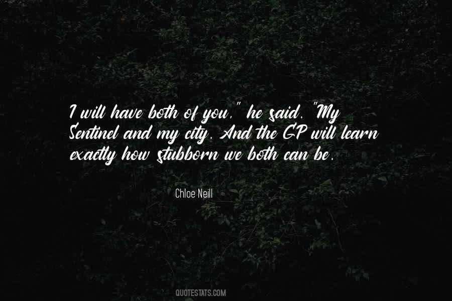 I Can Be Stubborn Quotes #330887
